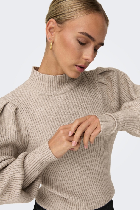 Only onlkatia l/s highneck pullover knt